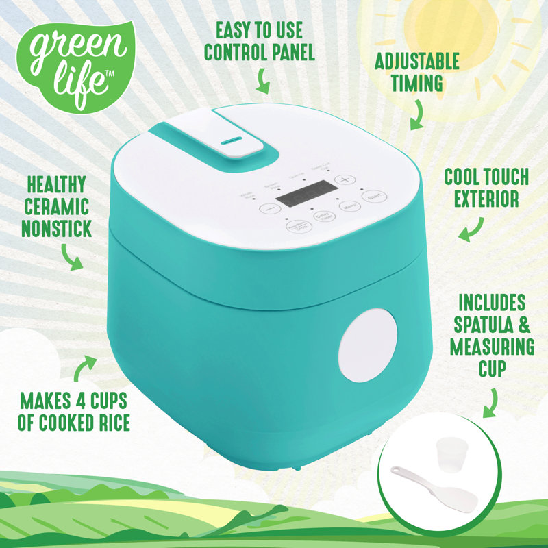 GreenLife Electrics Rice Cooker & Reviews Wayfair